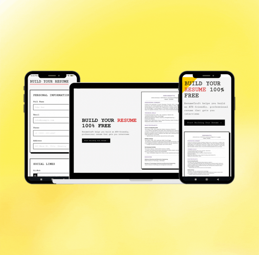 ResumeCraft